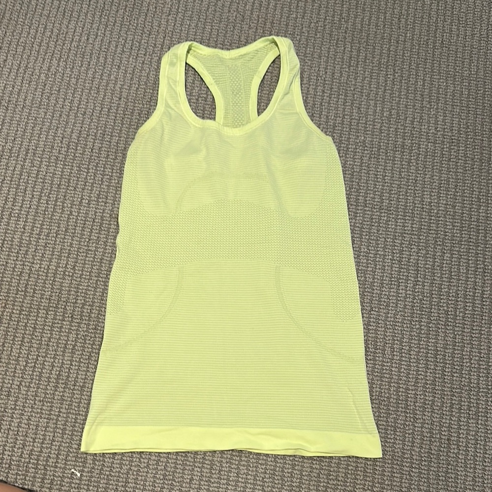 VERY OLD rare Lululemon Swiftly Tech Racerback Tank Top 2.0 Hip Length